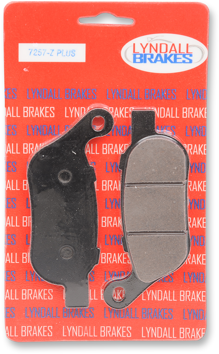 LYNDALL RACING BRAKES LLC Z-Plus Brake Pads - Harley-Davidson 7257-Z+