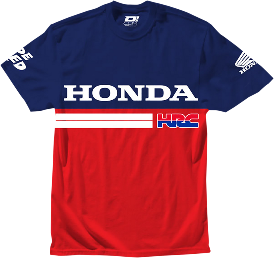 D'COR VISUALS Honda HRC T-Shirt - Navy - XL 80-114-4
