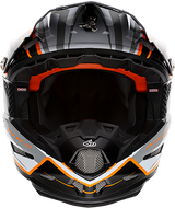 6D ATR-2 Helm - Phase - Weiß/Orange - Medium 12-2826 