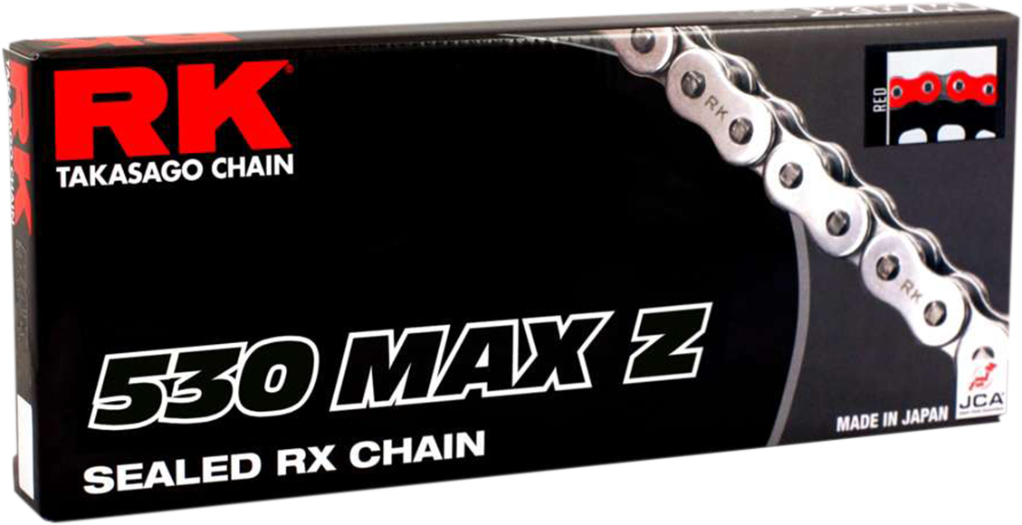 RK 530 Max Z - Chain - 120 Links - Red 530MAXZ-120-RR