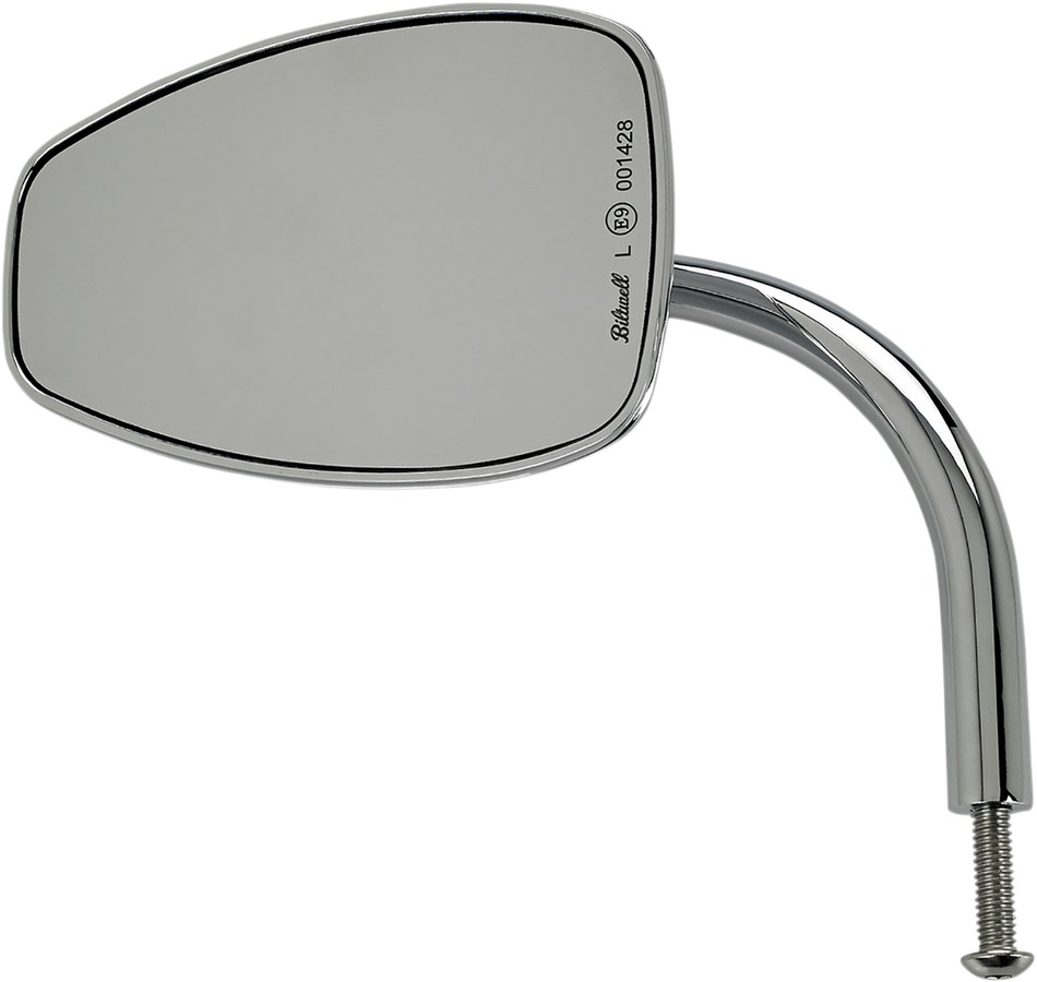 BILTWELL Mirror - Tear Drop - Chrome 6504-400-531