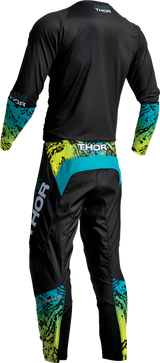 THOR Sector Atlas Jersey - Black/Teal - Large 2910-7055