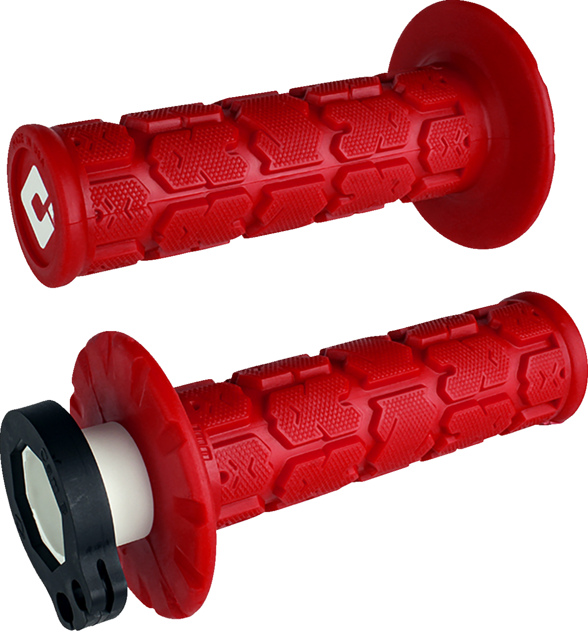 ODI Grips - Rogue - MX - Lock-On - Dark Red H36RGDR