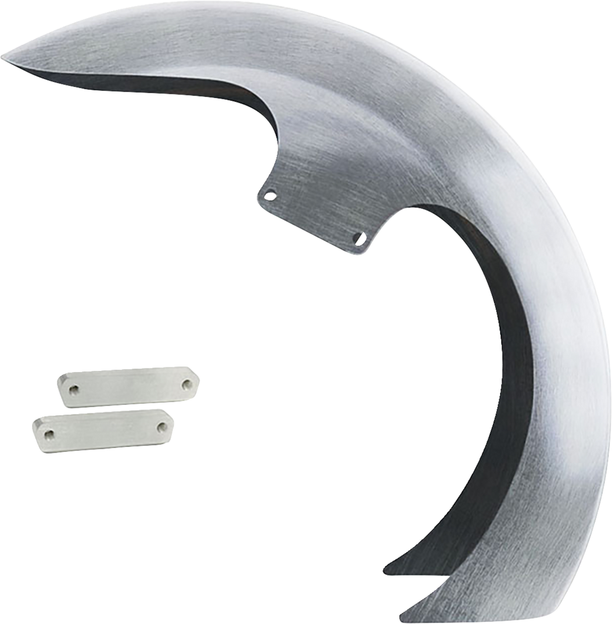 PAUL YAFFE BAGGER NATION DEI Front Fender - OEM - 16"-19" Wheel - With Satin Adapters DEI-OEM-14L-S