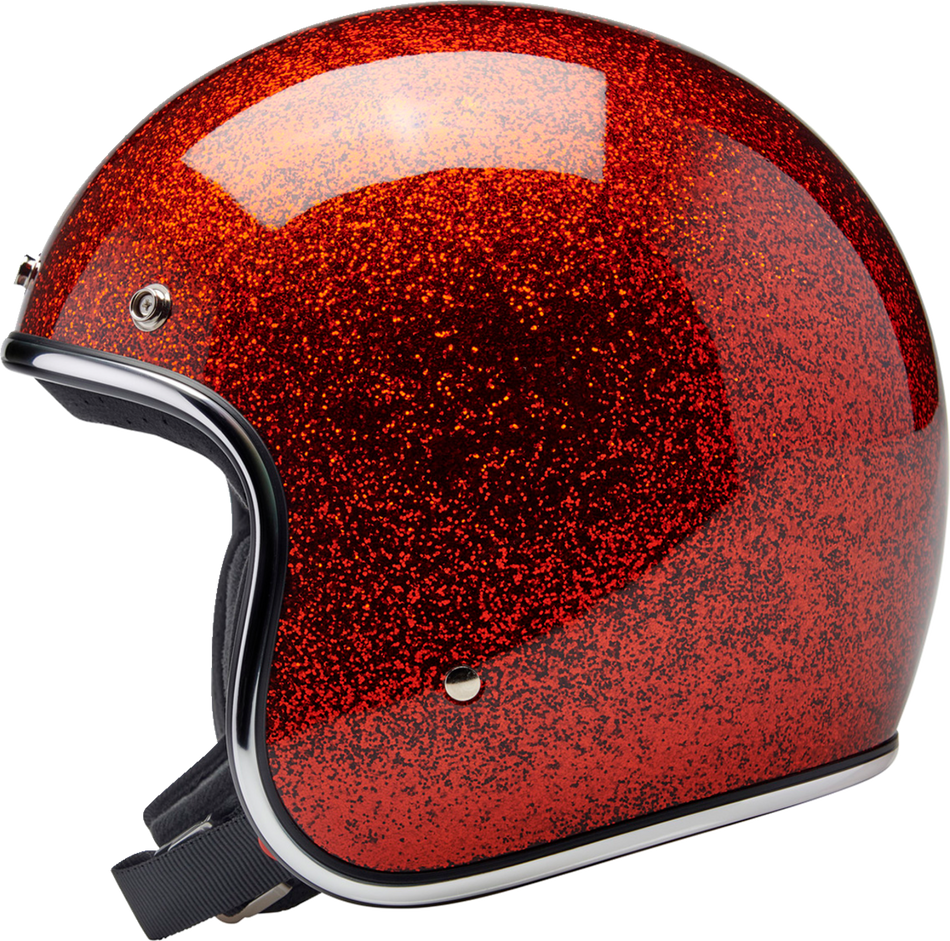 BILTWELL Bonanza Helmet - Rootbeer Megaflake - 2XL 1001-457-206