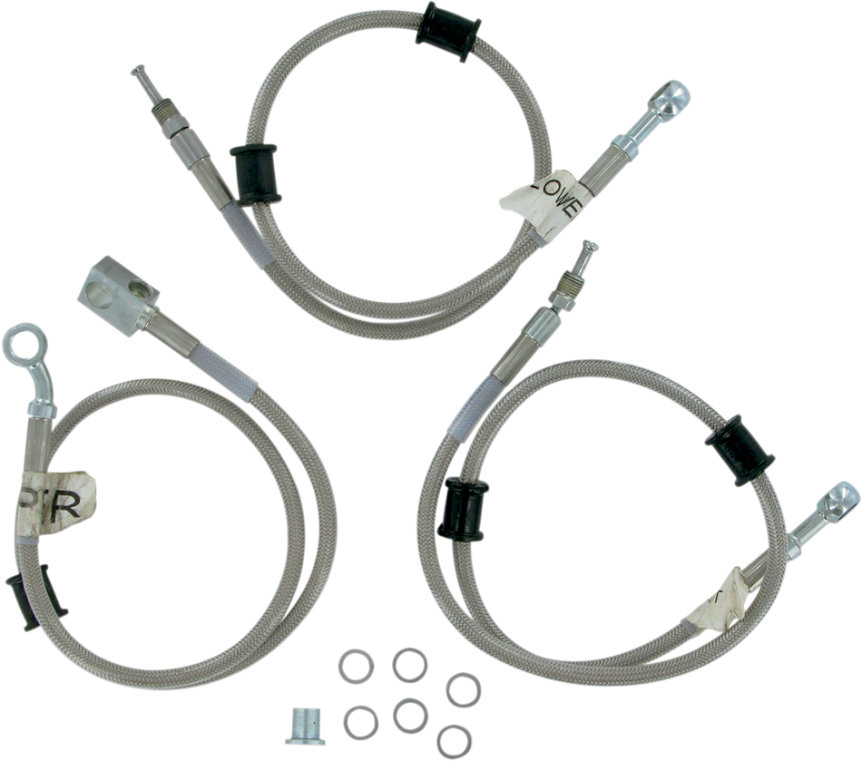 RUSSELL Front Brake Line - TRX450R R09377