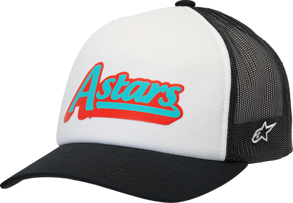 ALPINESTARS Delivery Trucker Hat - White/Black - One Size 1213810102010OS