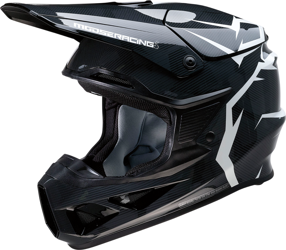 MOOSE RACING F.I. Helmet - Agroid Camo - MIPS® - Gray/Black - Large 0110-7776