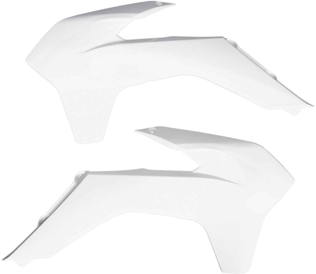 UFO Radiator Shrouds - White KT04052-041