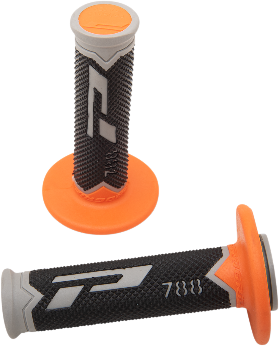 PRO GRIP Grips - 788 - Gray/Orange/Black PA078800TGAC