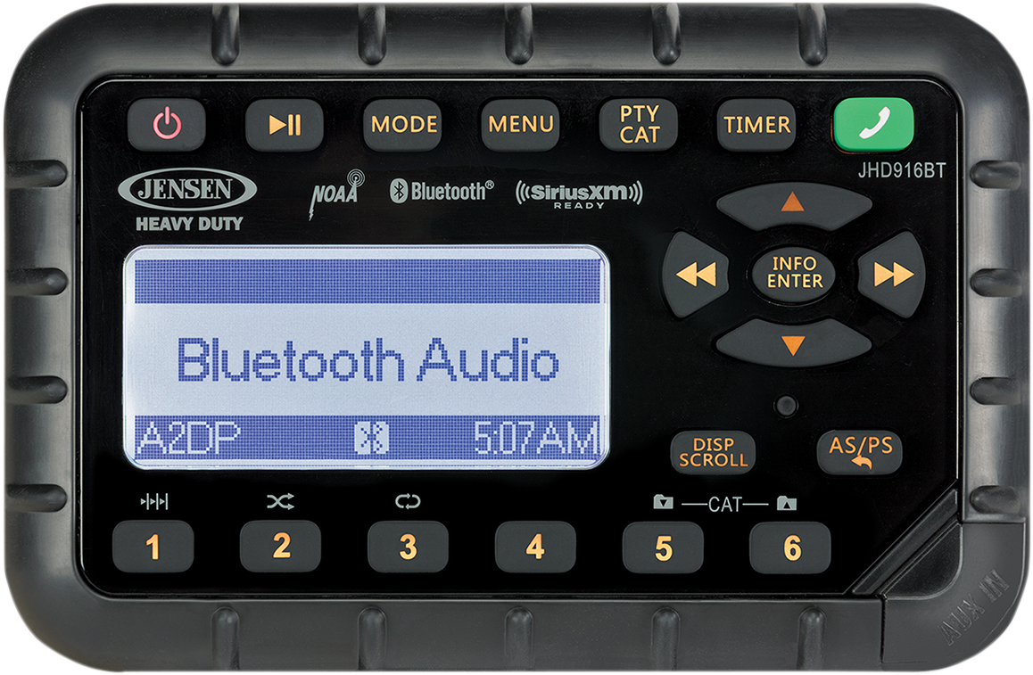 JENSEN Bluetooth Mini Radio - JHD916BT JHD916BT