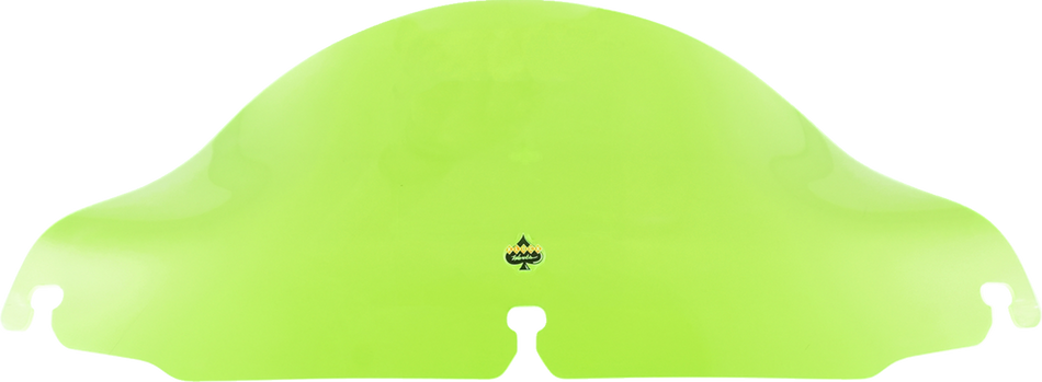 KLOCK WERKS Kolor Flare™ Windshield - 6.5" - Green Ice - FLH KWW-01-0641