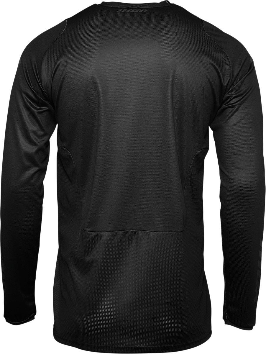 THOR Pulse Blackout Jersey - Black - Large 2910-6205