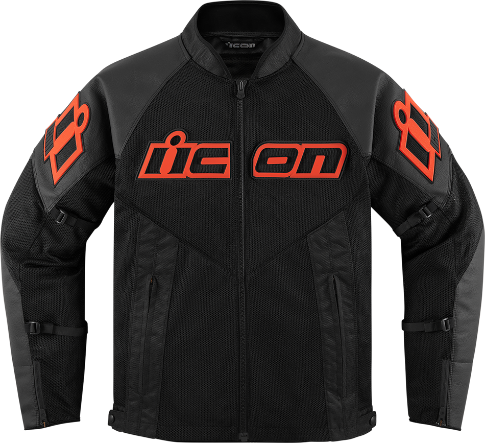 ICON Mesh AF™ Leather Jacket - Slayer - Medium 2810-3908