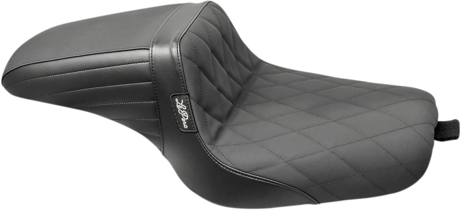 LE PERA Kickflip Seat - Diamond w/ Gripp Tape - Black - XL '10-'21 LK-596DMGP