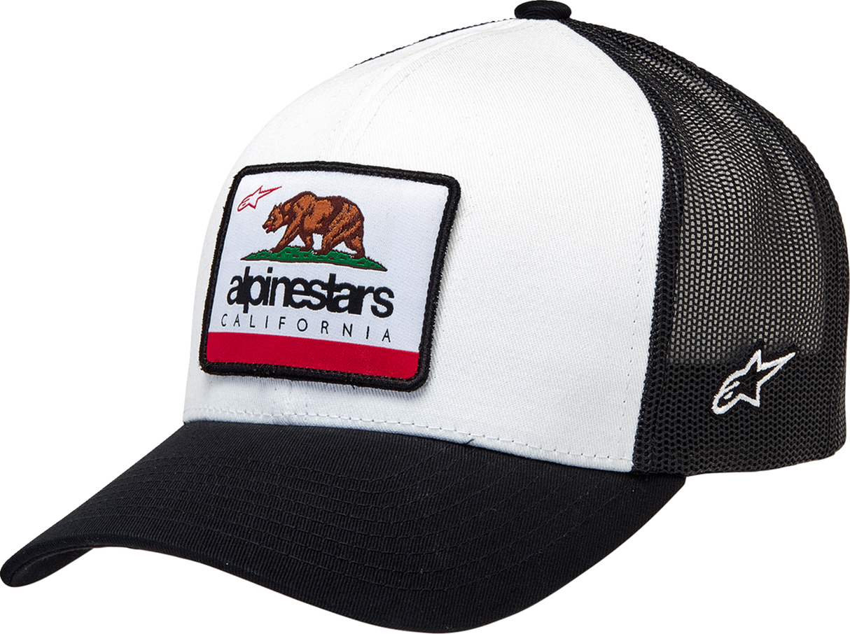 Gorra ALPINESTARS Cali 2.0 - Negro/Blanco - Talla única 12128105020OS 