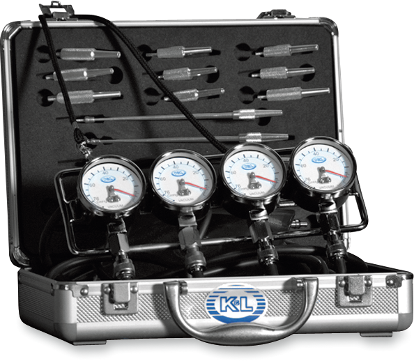 K&L SUPPLY Vacuum Gauge Set 35-3019