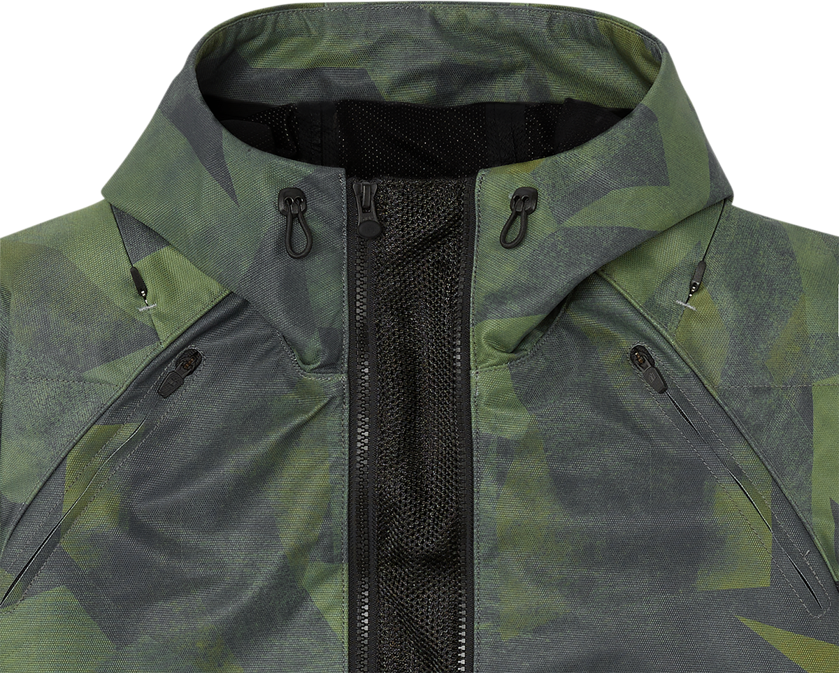 Chaqueta ICON Airform Battlescar - Verde - Pequeña 2820-5479 