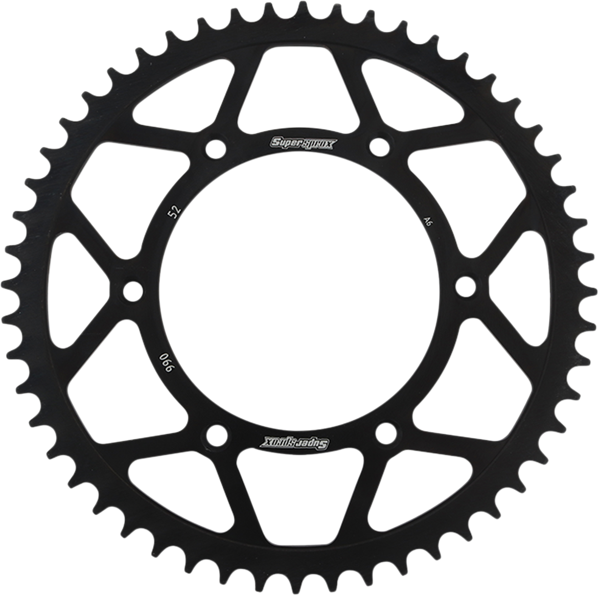 SUPERSPROX Steel Rear Sprocket - 52 Tooth RFE-990-52-BLK