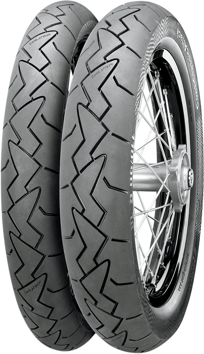 CONTINENTAL Tire - ClassicAttack - Front - 90/90R18 - 51V 02443340000