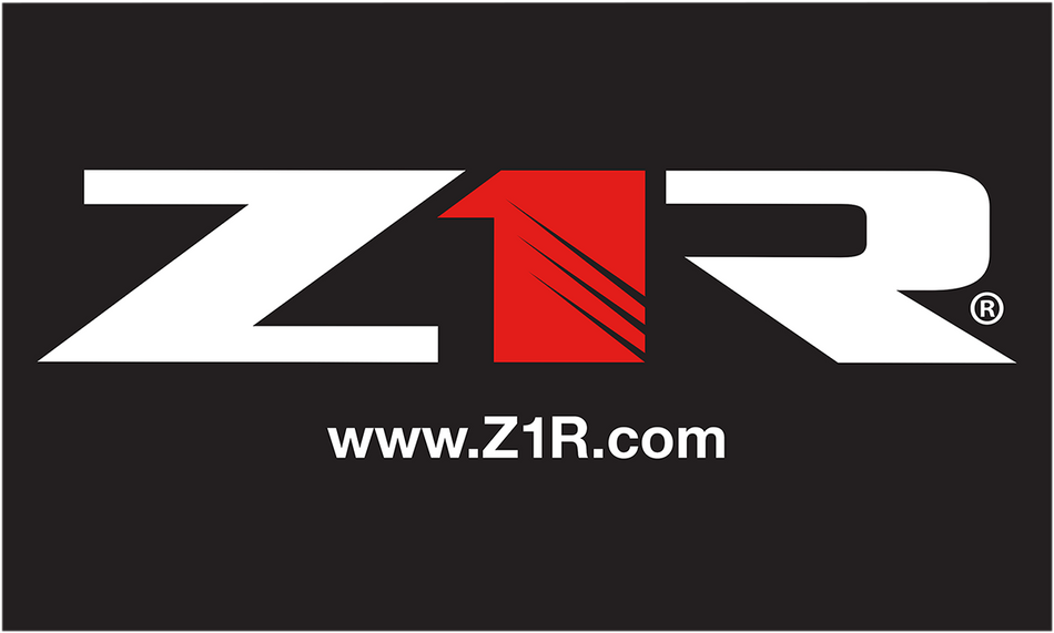 Z1R Sticker - 3 x 1 Rectangle - 50 Pack 9905-0042