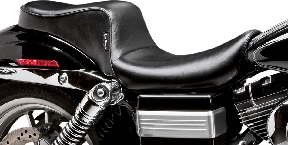 LE PERA Cherokee Seat - Smooth - Black - Wide Glide '04-'05 LF-023
