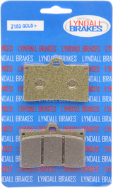 LYNDALL RACING BRAKES LLC Brake Pads - Gold+ Brembo 7138-GPLUS