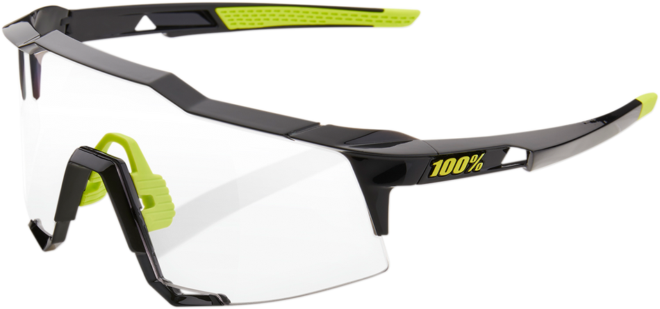 100% Speedcraft Sunglasses - Black - Photochromic 60007-00011