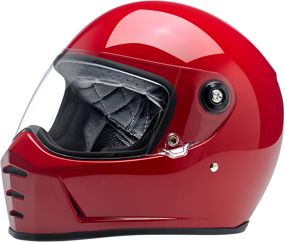 BILTWELL Lane Splitter Helmet - Gloss Blood Red - Large 1004-837-104