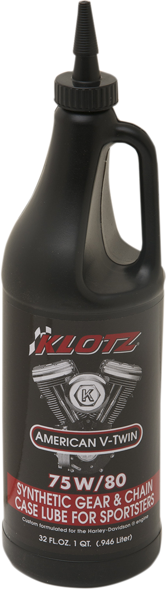 KLOTZ OIL Chain Case & Gear Oil - 75W-80 KH-S80