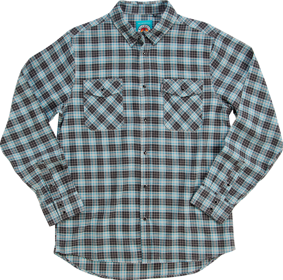 BILTWELL Pacific Flannel Shirt - Medium 8145-069-003