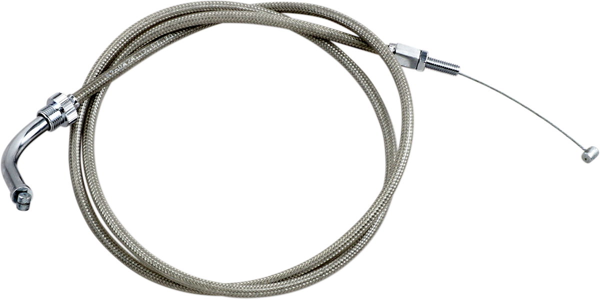 MOTION PRO Throttle Cable - Push - Honda - Stainless Steel 62-0424