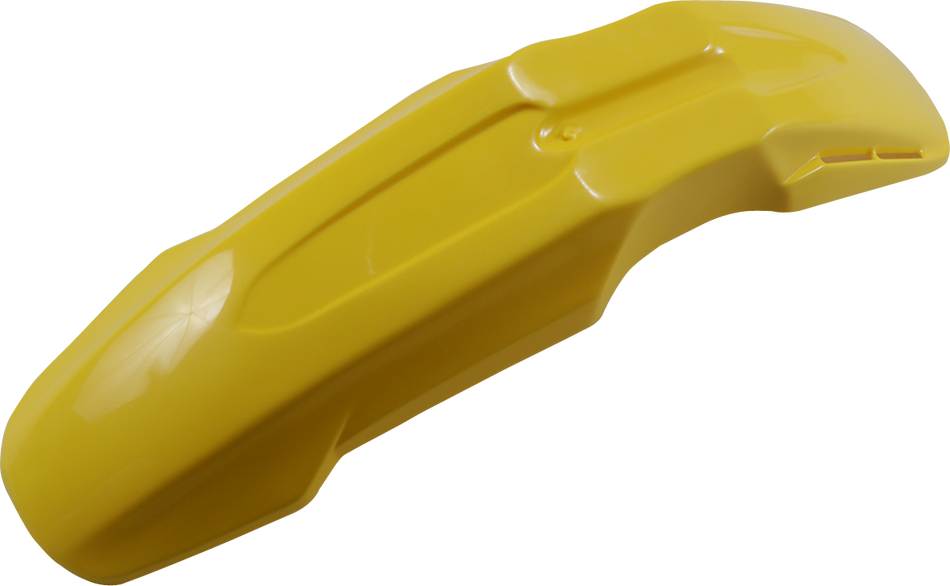 UFO Universal Supermoto Front Fender - Dark Yellow PA01029-101