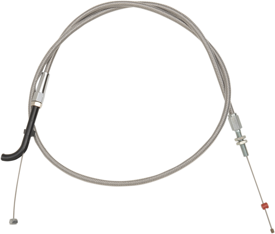 BARNETT Throttle Cable - +6" - Victory - Stainless Steel 102-85-30008-06