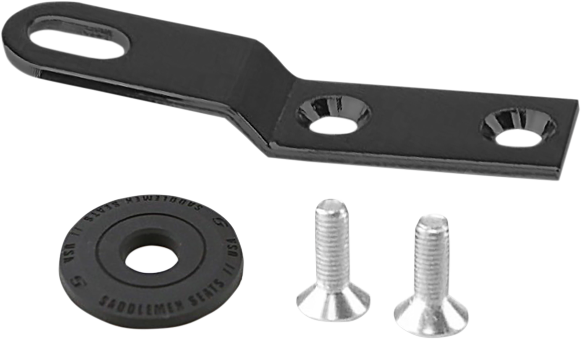 SADDLEMEN Seat Bracket - Black - 1/4"-28 10545BB