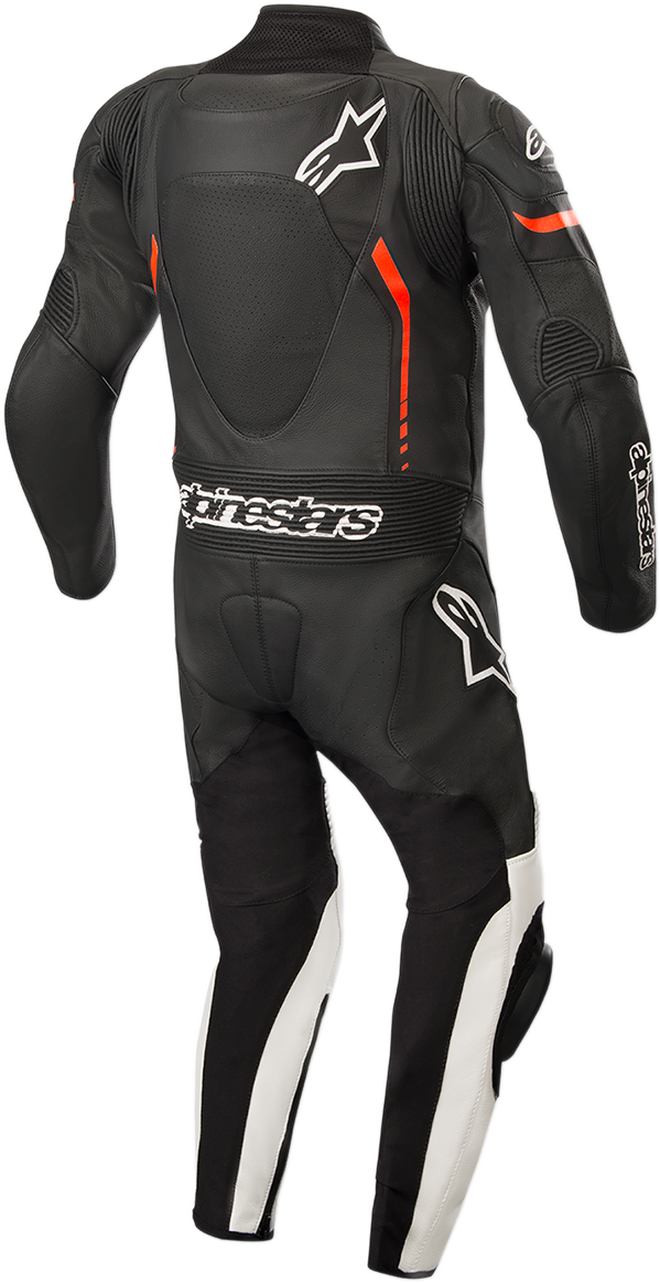 ALPINESTARS Youth GP Plus 1-Piece Leather Suit - Black/White/Red Fluorescent - US 26 / EU 140 31405181231140