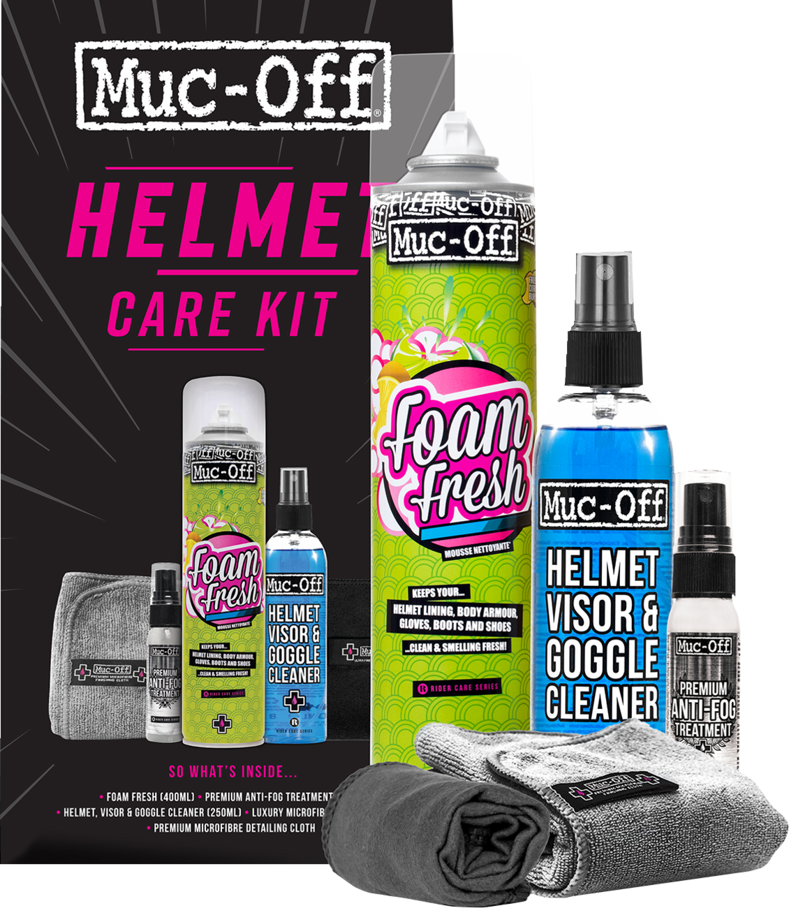 MUC-OFF USA Helmet Care Kit 20804