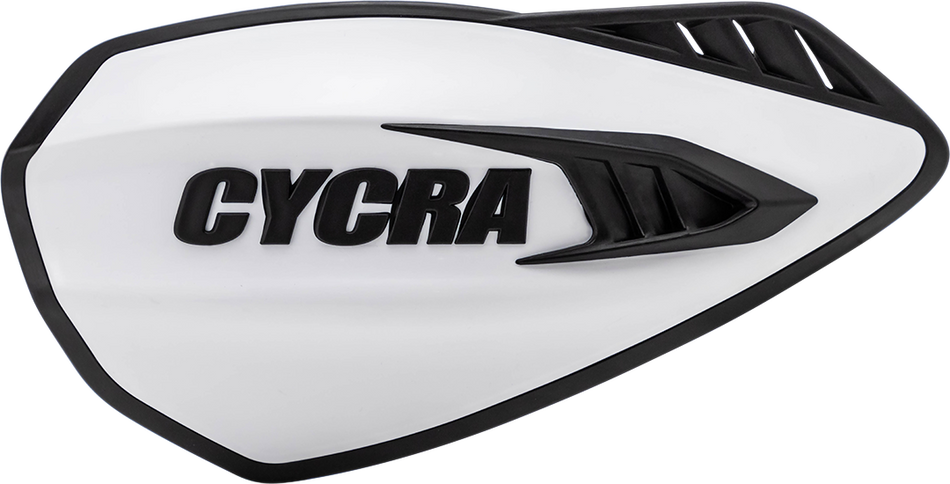 CYCRA Handguards - Cyclone - White/Black 1CYC-0056-237