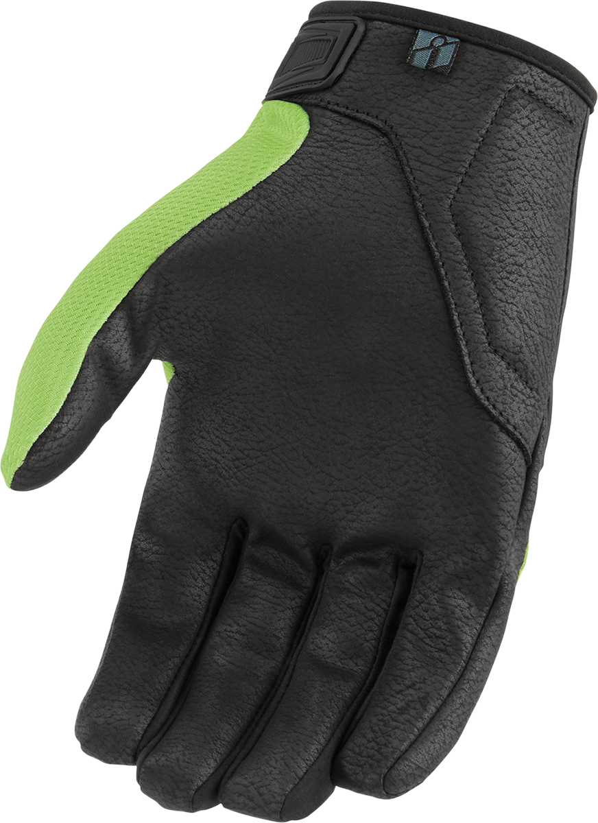ICON Hooligan™ CE Gloves - Green - Small 3301-4366