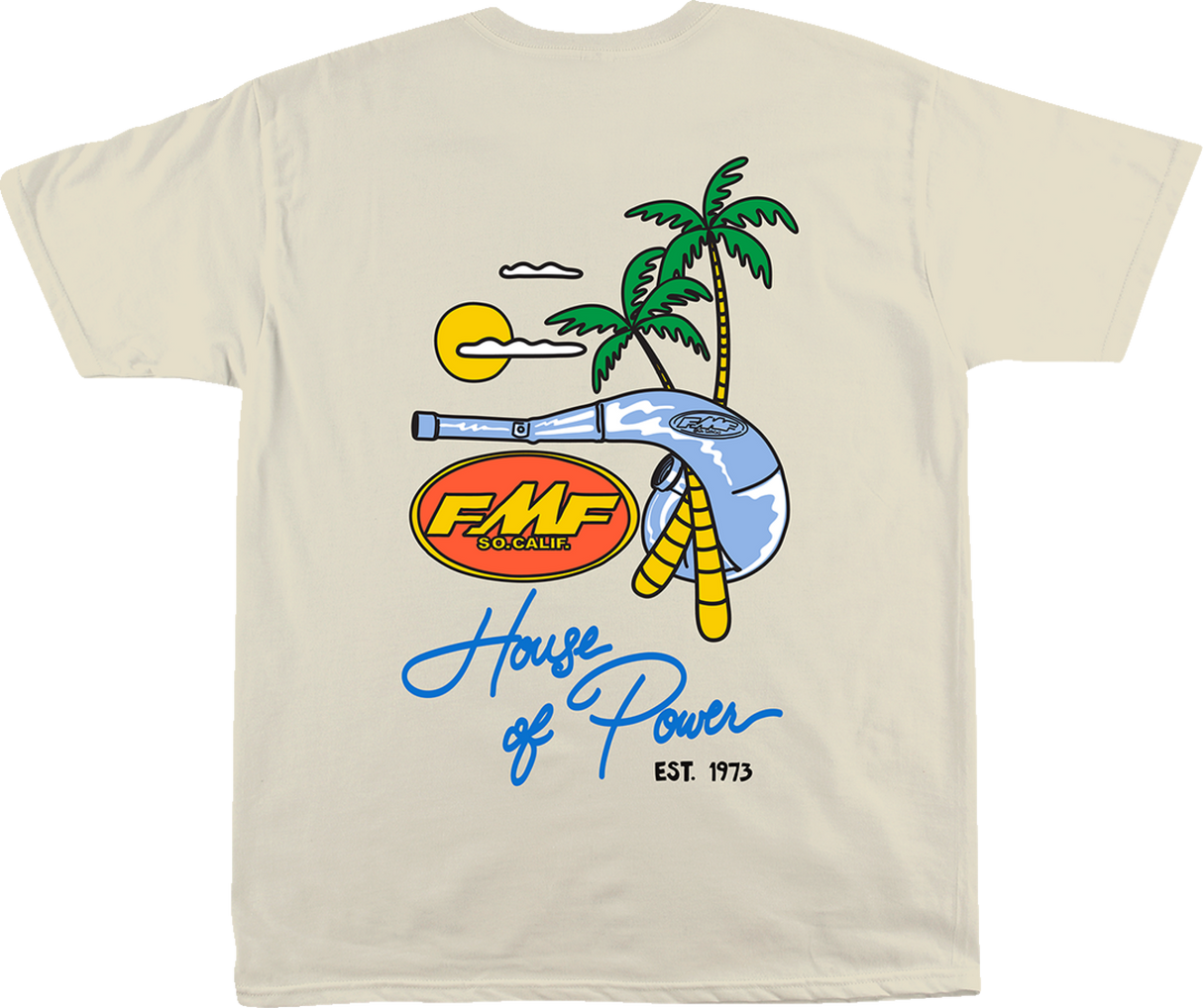 FMF Good Times T-Shirt - Natural - Small SP23118900NATS 3030-23037