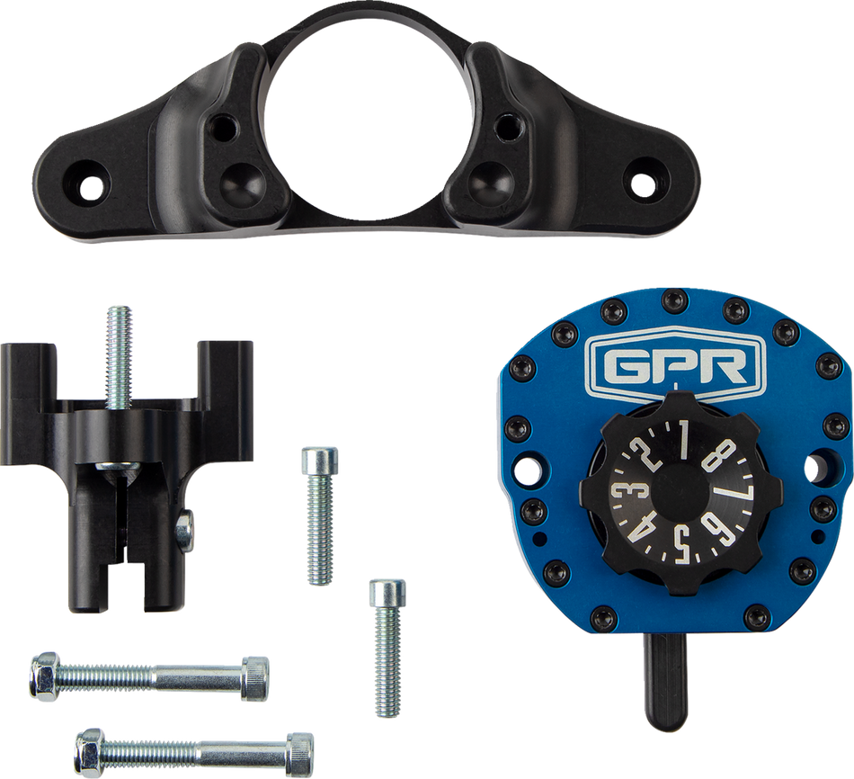 GPR V5-S Steering Damper - Blue - R6 5-5011-4005B
