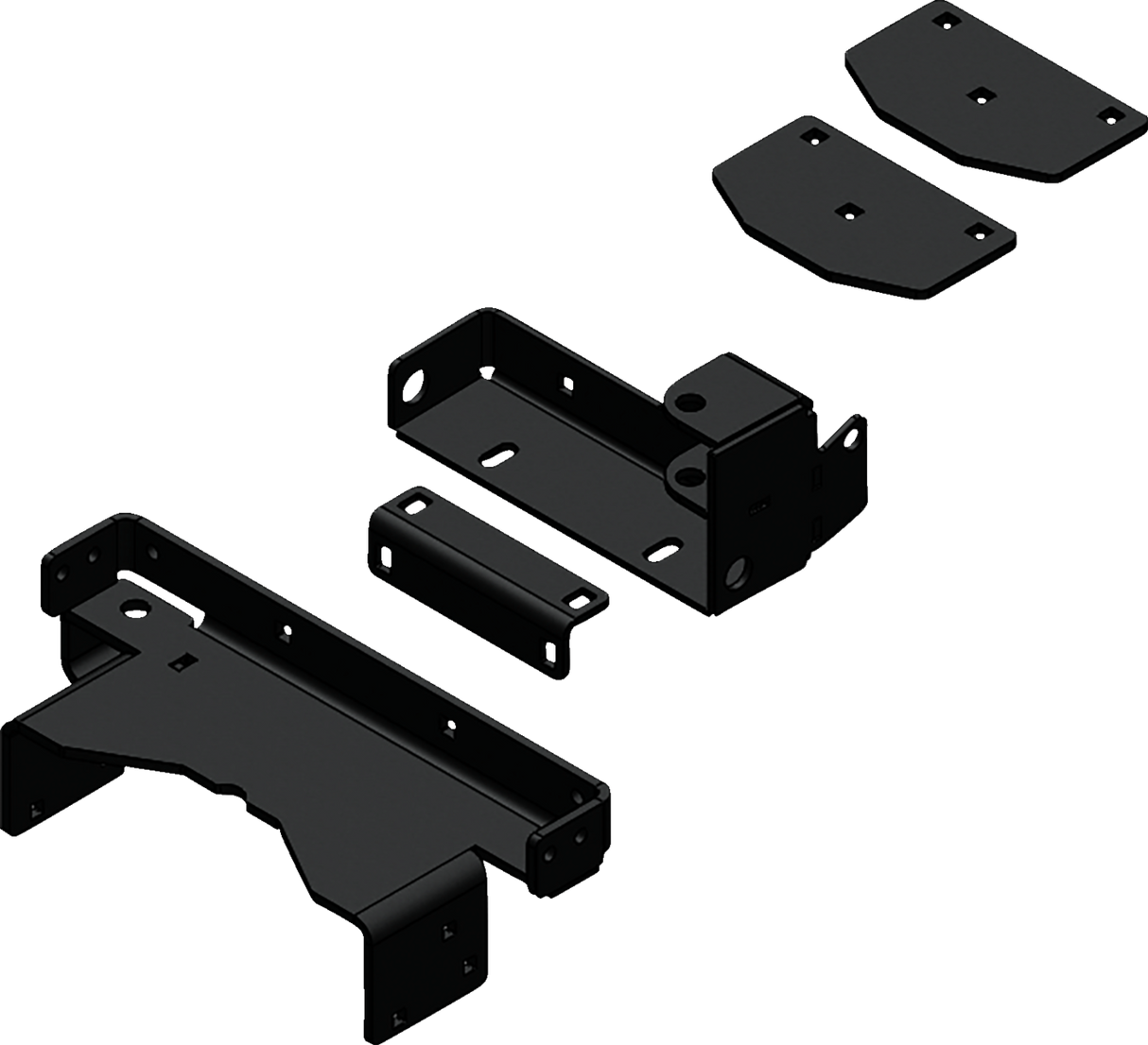 KFI PRODUCTS Actuator Bracket - Track Extension - UTV 106430