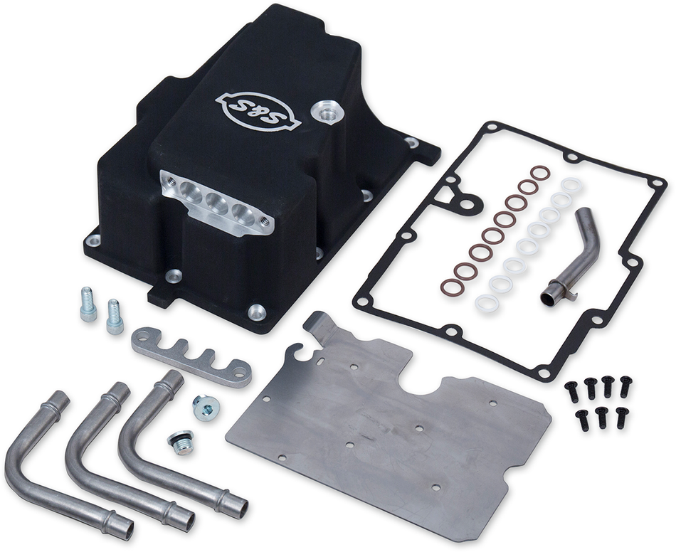 S&S CYCLE Motor Install Kit - Black - FXD 310-0870