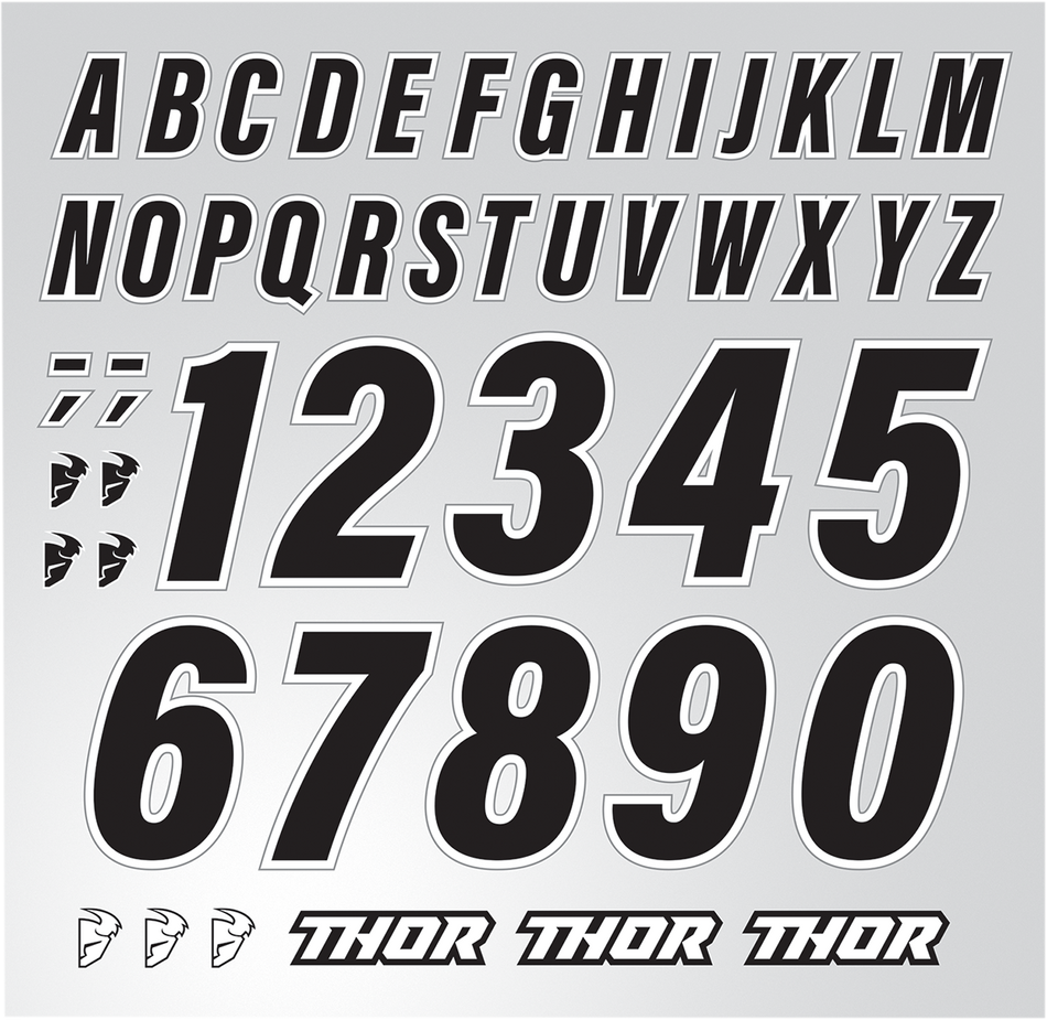 THOR Thor Jersey I.D. Kit 2950-0040