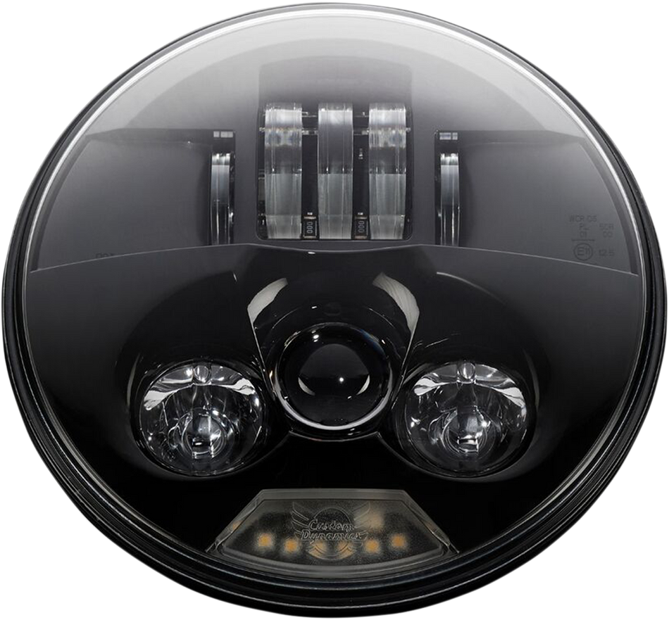 CUSTOM DYNAMICS ProBEAM LED Headlamp 7" - Black PB-7-B