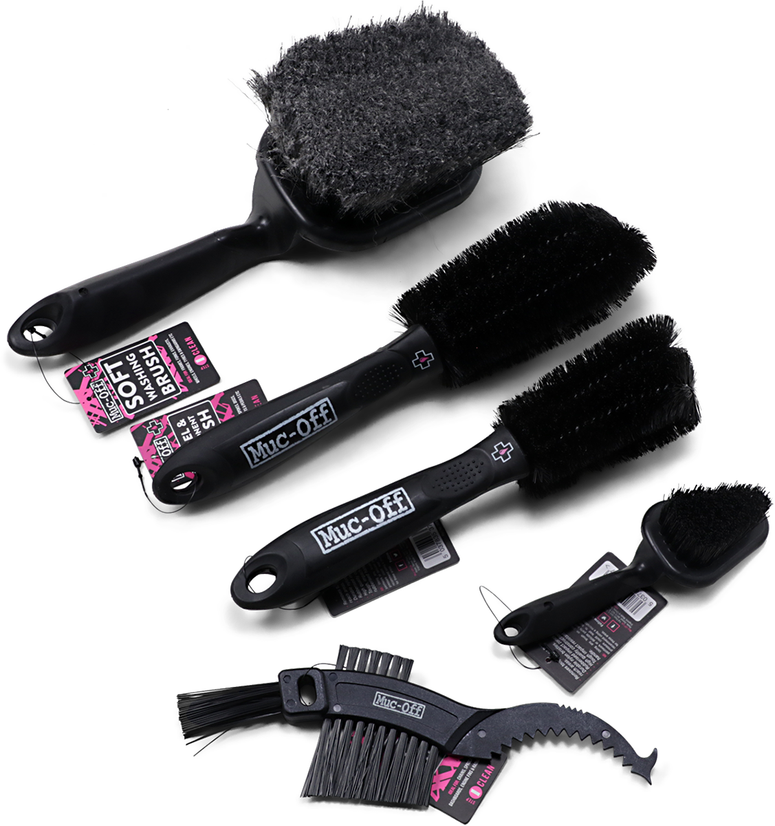 MUC-OFF Premium Brush Kit - 5er-Bürstenset 206