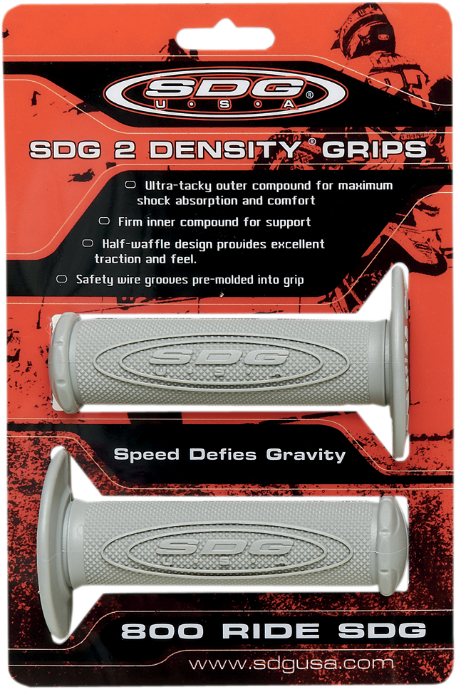 SDG Grips - 2-Density - MX - Gray 99117
