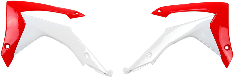 UFO Radiator Covers - Red/White HO04657-999