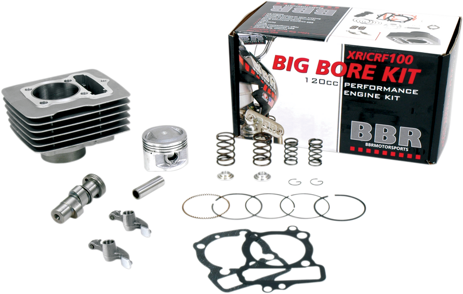 BBR MOTORSPORTS Kit de motor Big Bore de 120 cc con leva 411-HXR-1001 