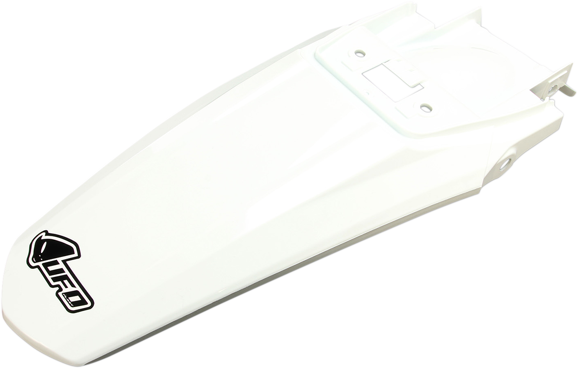 UFO MX Rear Fender - White HO04674-047